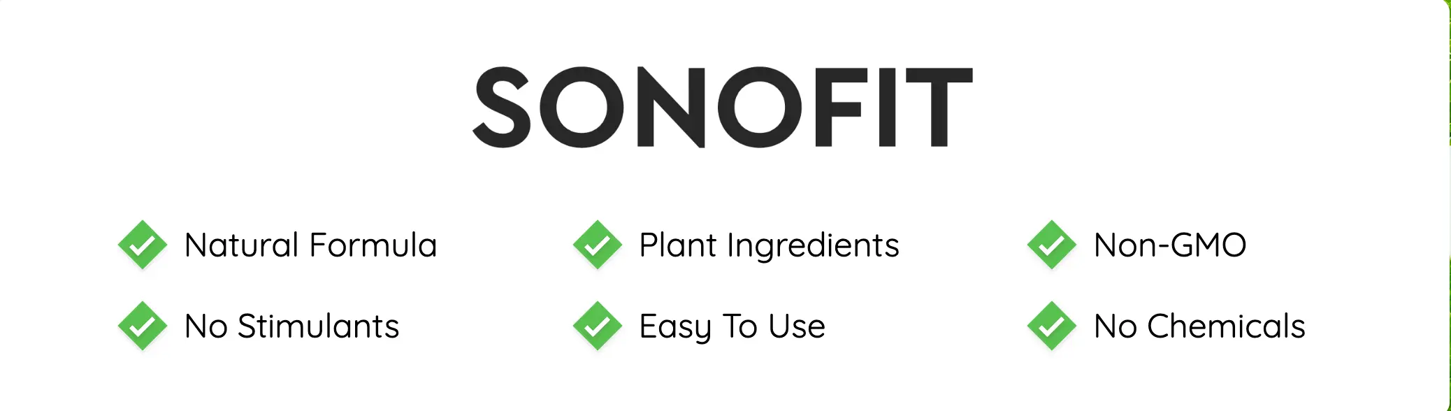 sonofit-ingredients